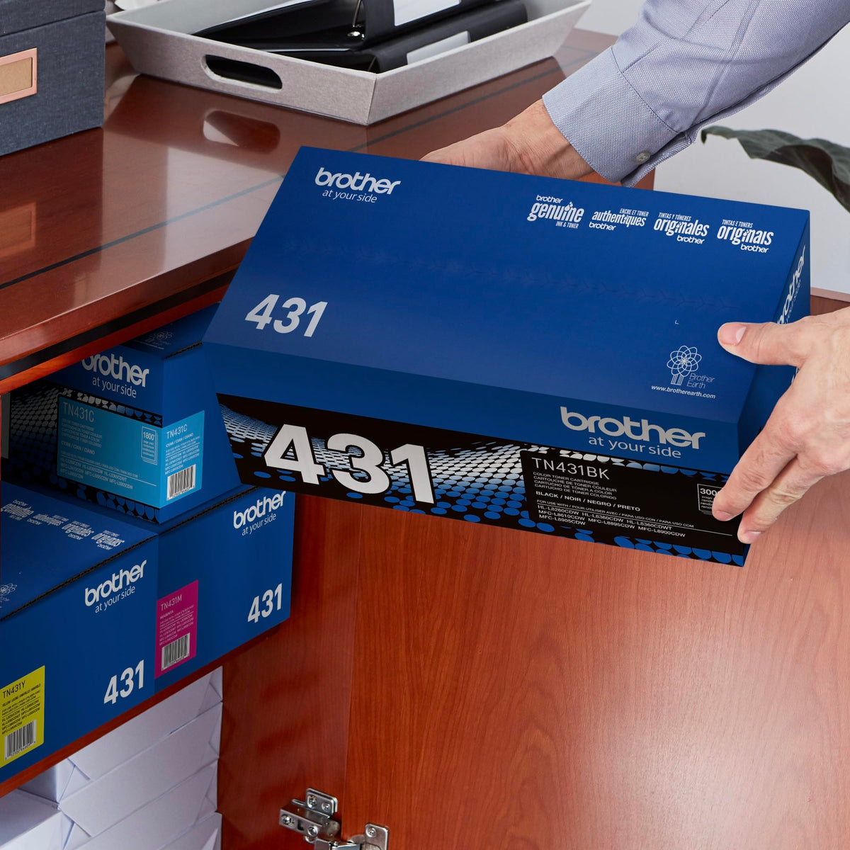 Brother Laser Printer Toner TN431BK, Standard Yield – view 4