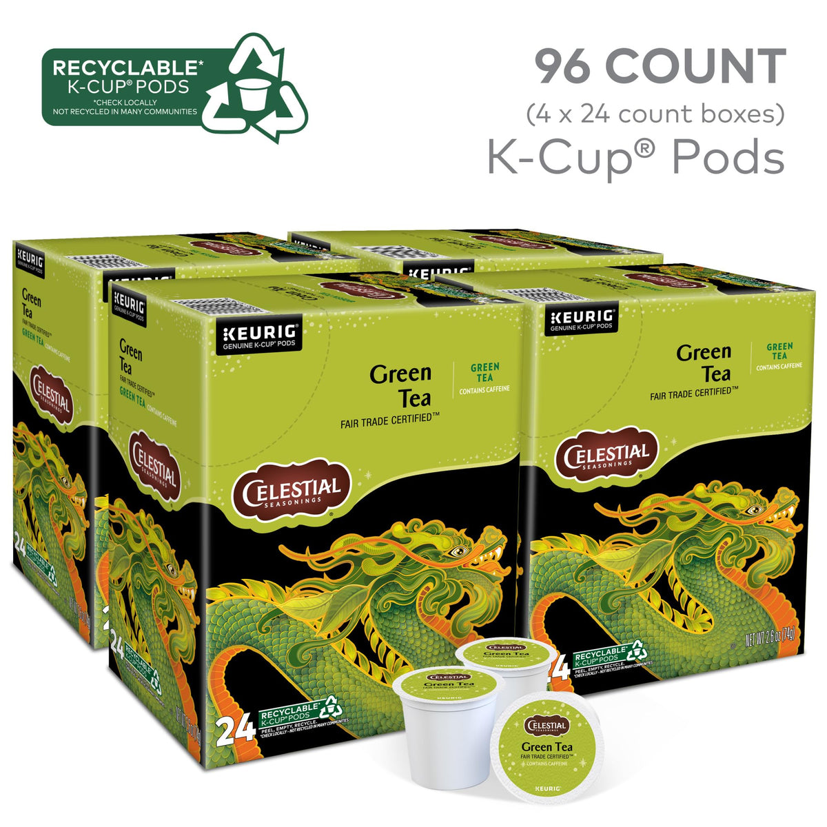 Celestial Seasonings Tea 5000203067, 96 Count – view 3