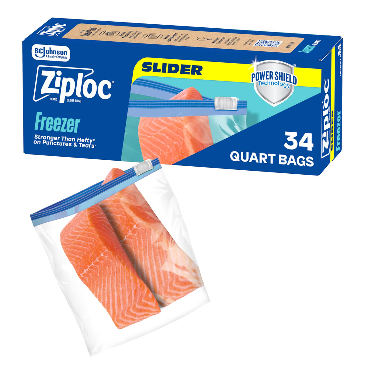 Ziploc Food Storage Bag 316486, 34 Count