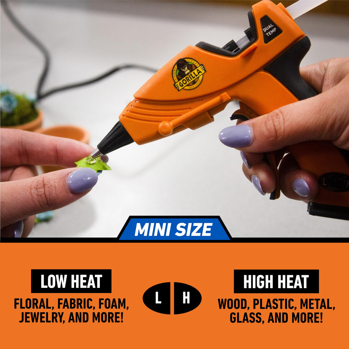 GORILLA Hot Glue Gun 8401508, Mini Gun – view 5