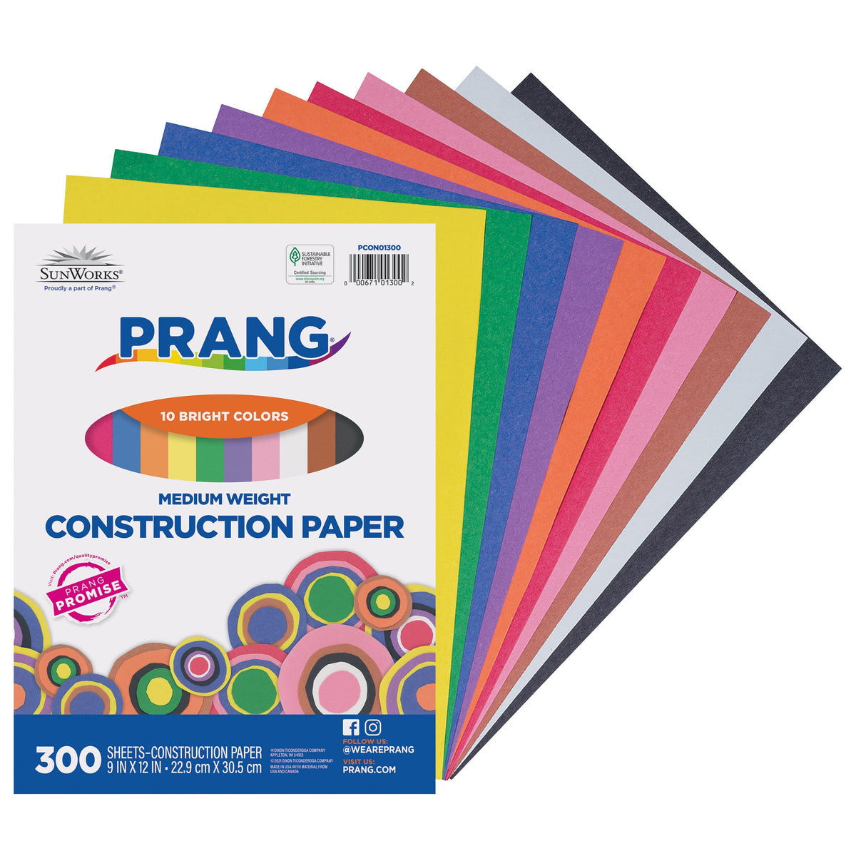 Prang Art Media Paper PCON01300, 300 Sheets – view 6