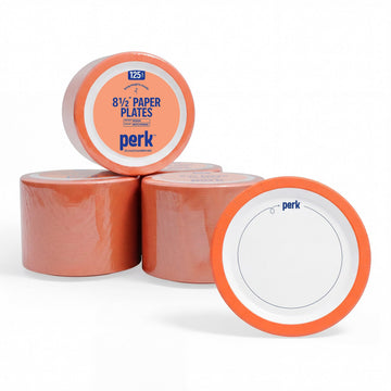 Perk Dishware Plate PK54329CT, 500 Pack