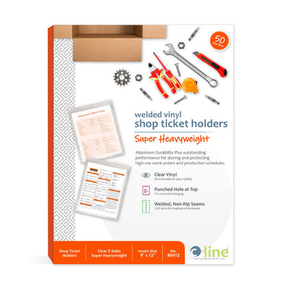 C-Line Card Document Sleeve 80912, 9 x 12-Inch, 50 Count – view 2