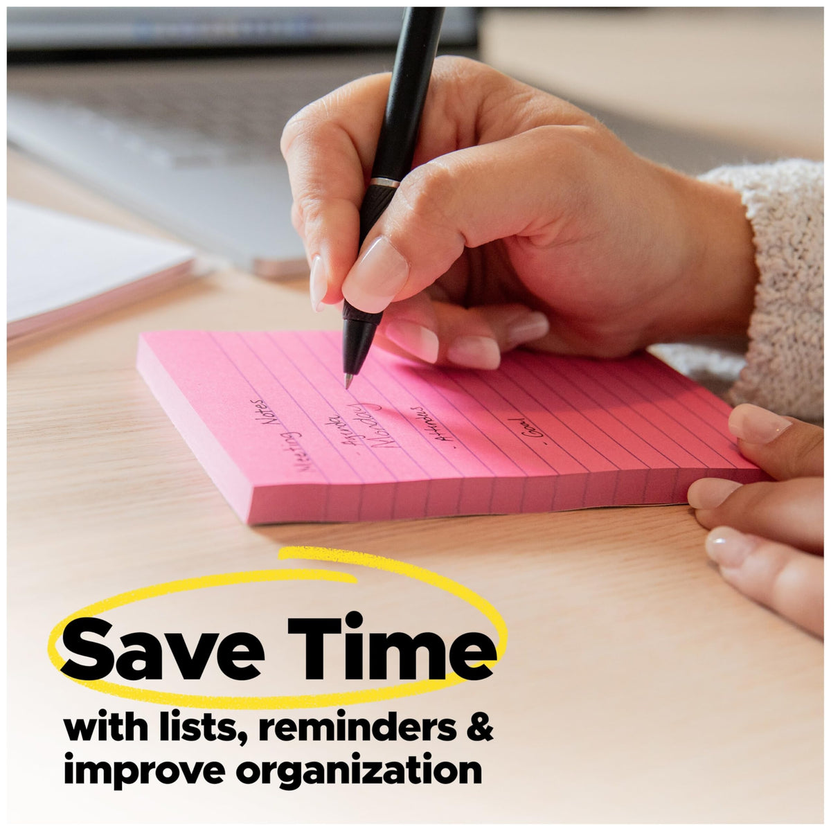 Post-it Self Stick Note 653-24VAD, 1 3/8" x 1 7/8" – view 10