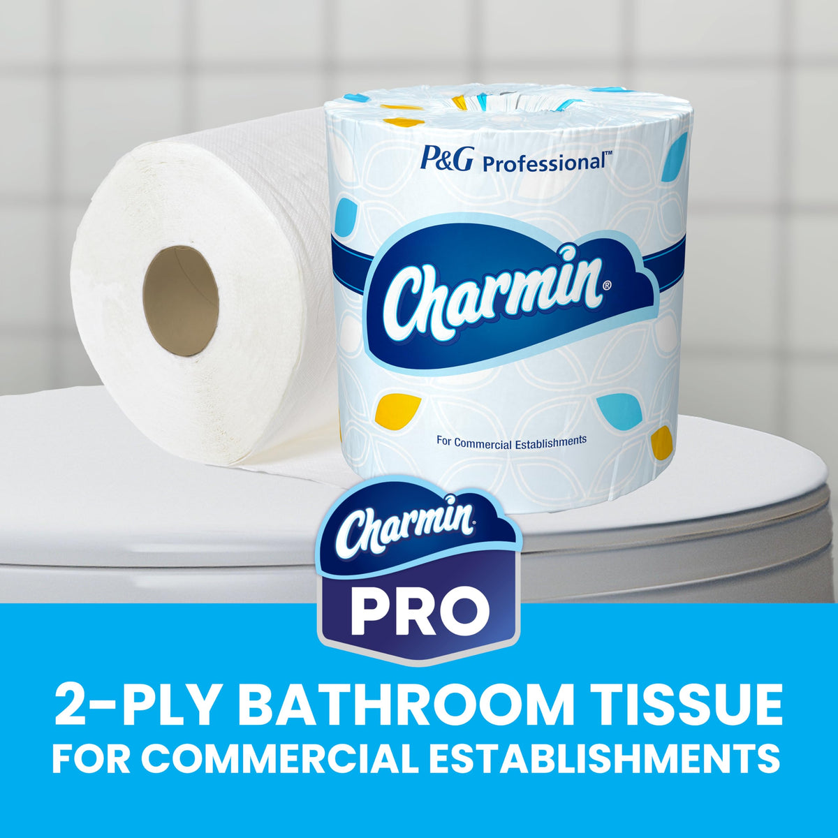P&G PROFESSIONAL Toilet Paper 10037000716935, 450 sheet (Pack of 75) – view 2