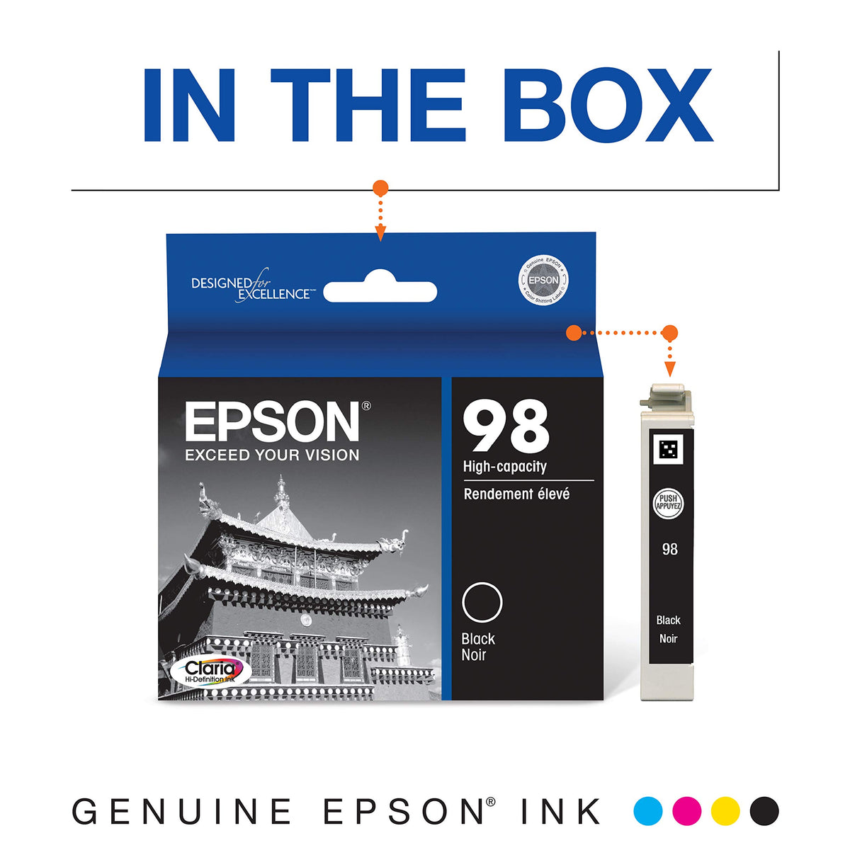 Epson Inkjet Printer Ink T098120 – view 2