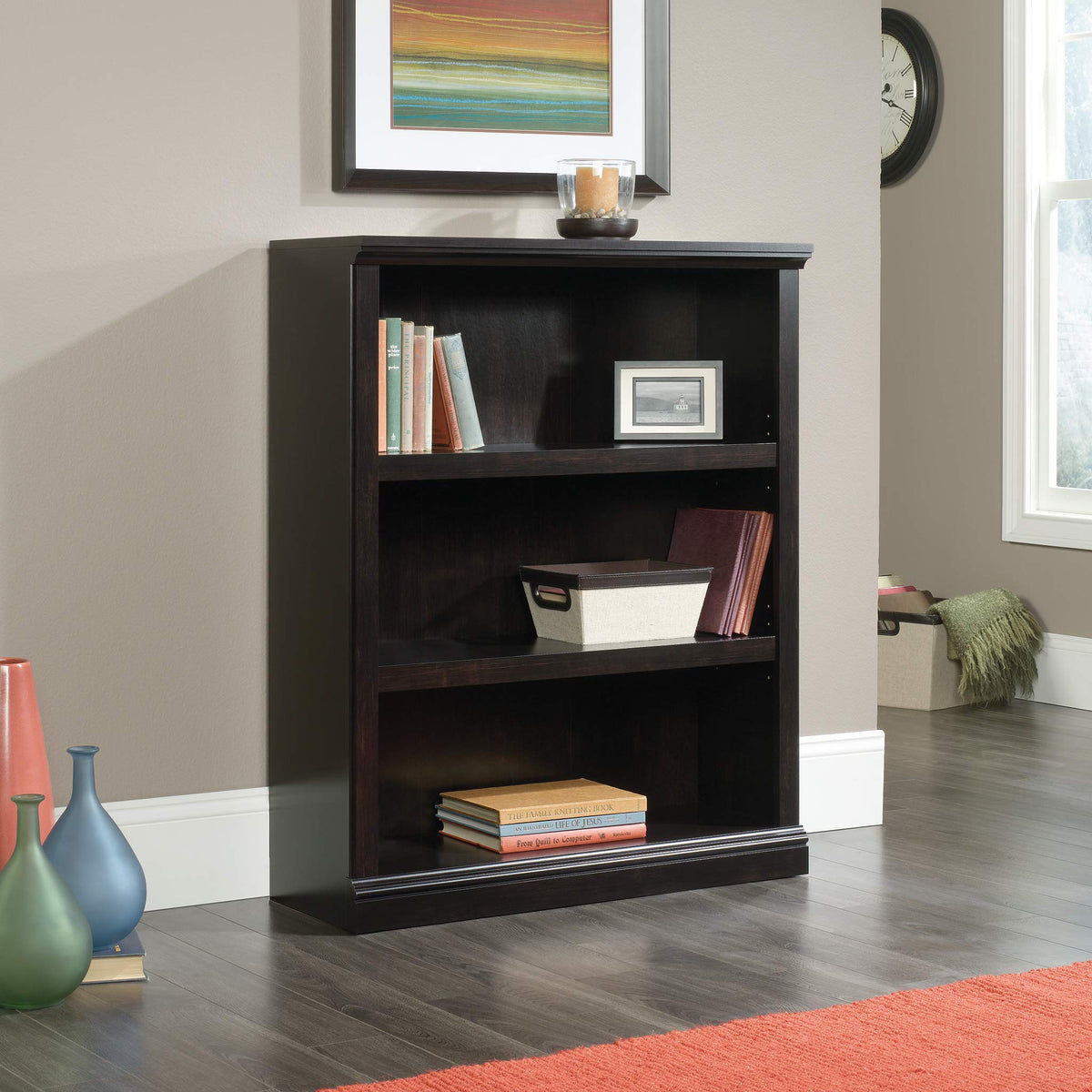 Sauder Shelf 420175, L: 35.28" x W: 13.31" x H: 43.78" – view 2