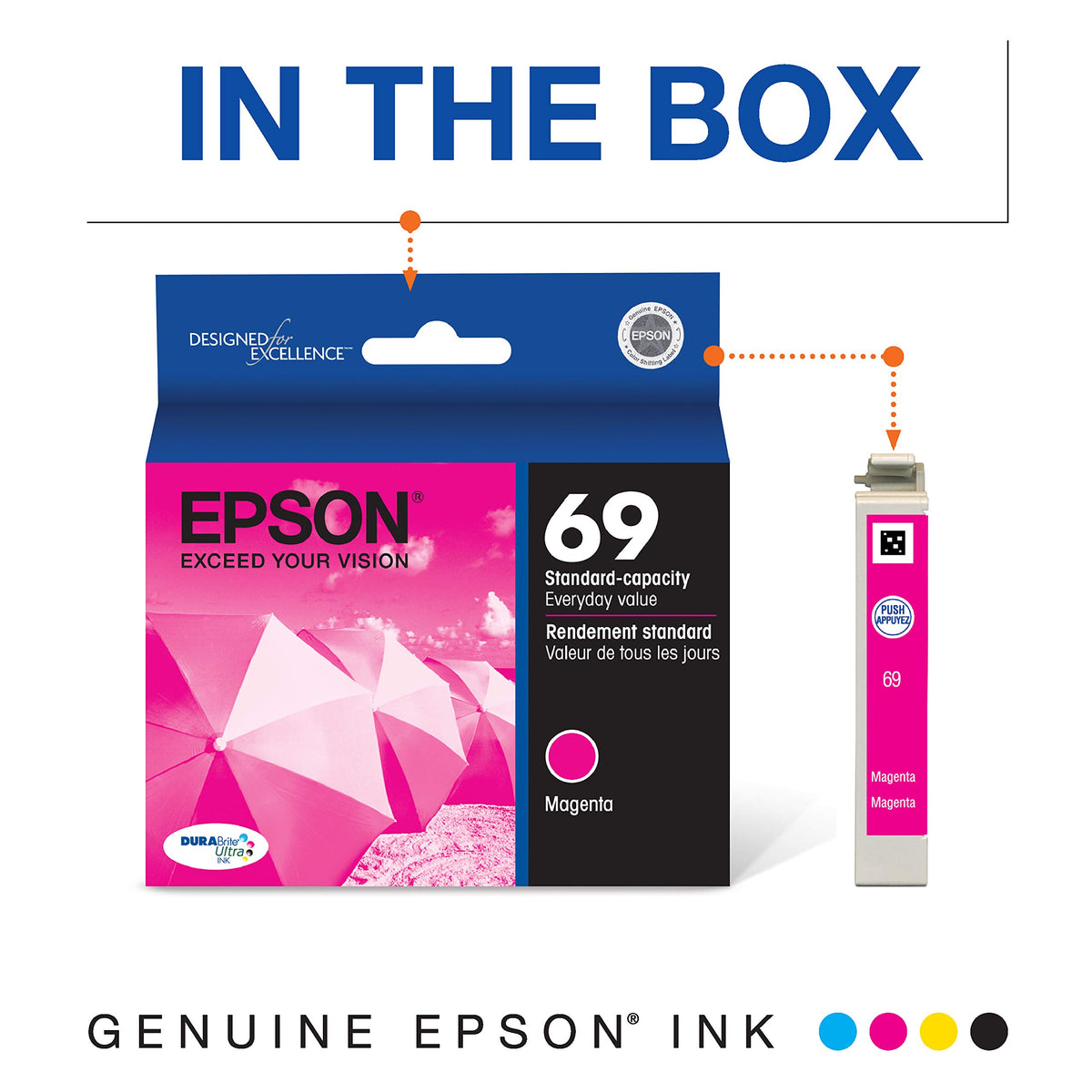 Epson Inkjet Printer Ink T069320-S – view 2