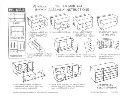 Pacon Item Container 001308, 15-Slot – view 4