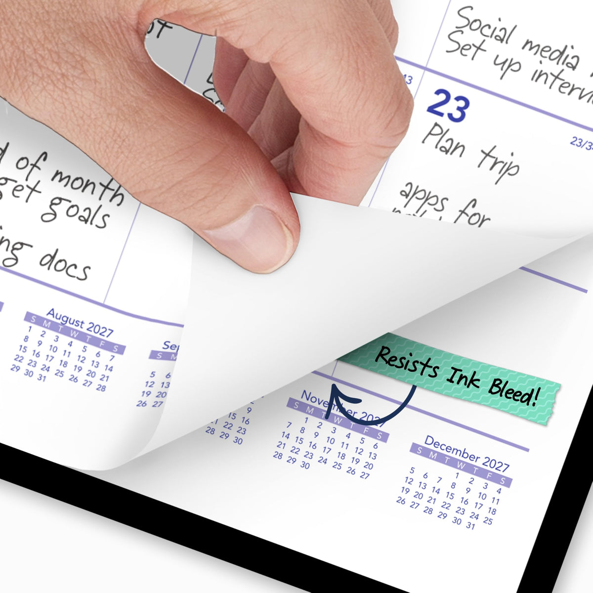 AT-A-GLANCE Calendar SK800, 11" x 8" – view 3