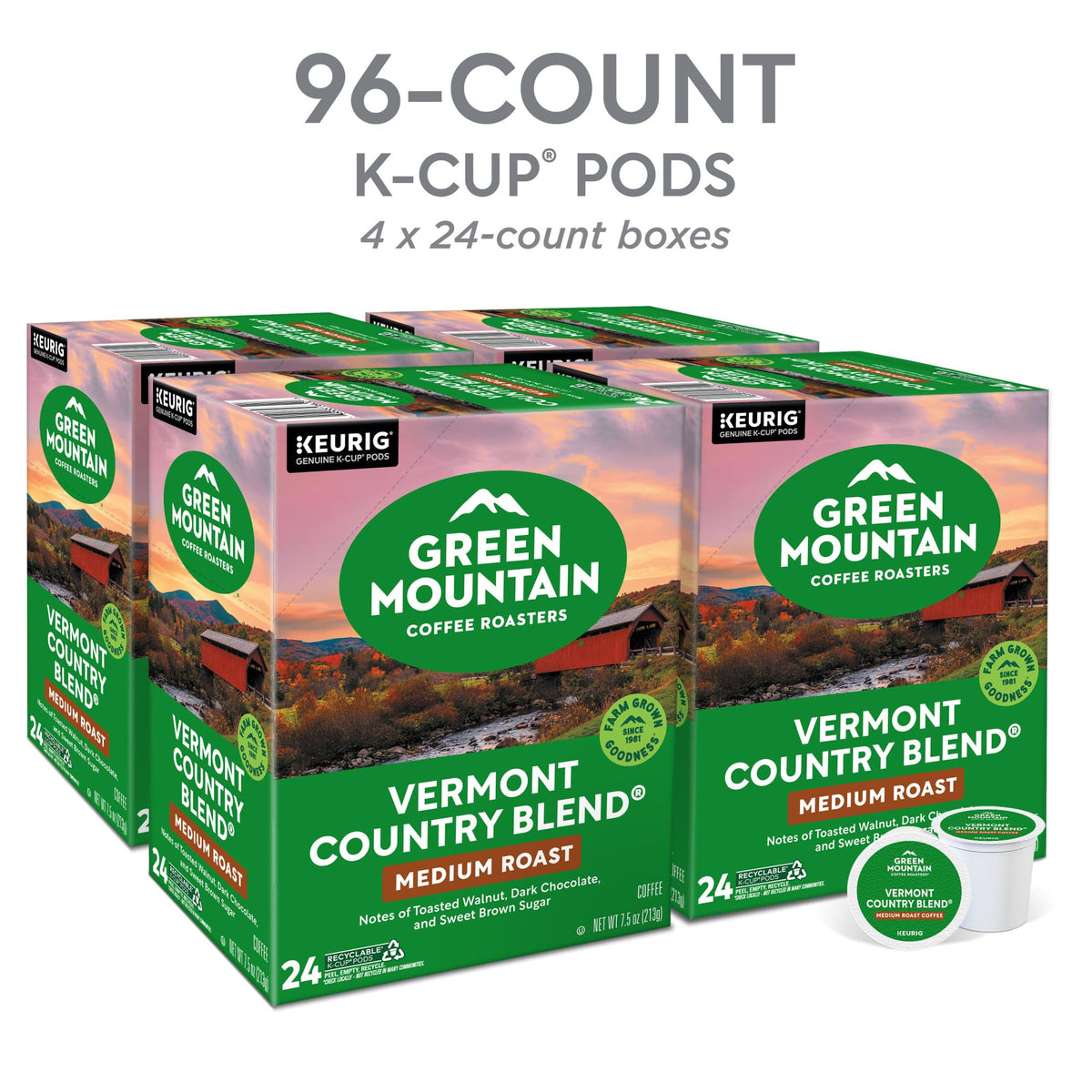 Green Mountain Coffee Roasters Coffee 6507, 24 Count (Pack of 6), 96 Count – view 3