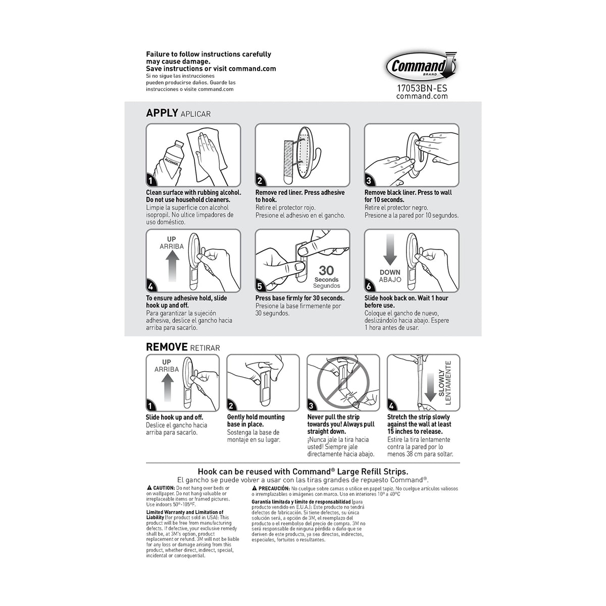 Command Storage Hook 17053BN-ES, Large – view 10