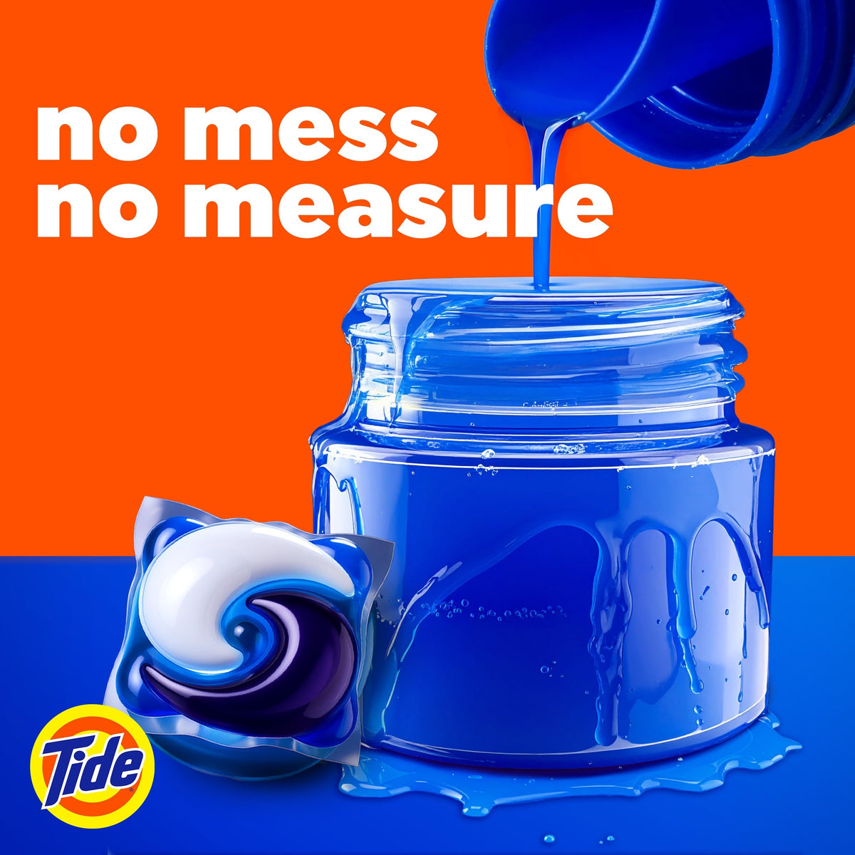 Tide Laundry Detergent P_11013, 45 Count, 80735044 – view 4