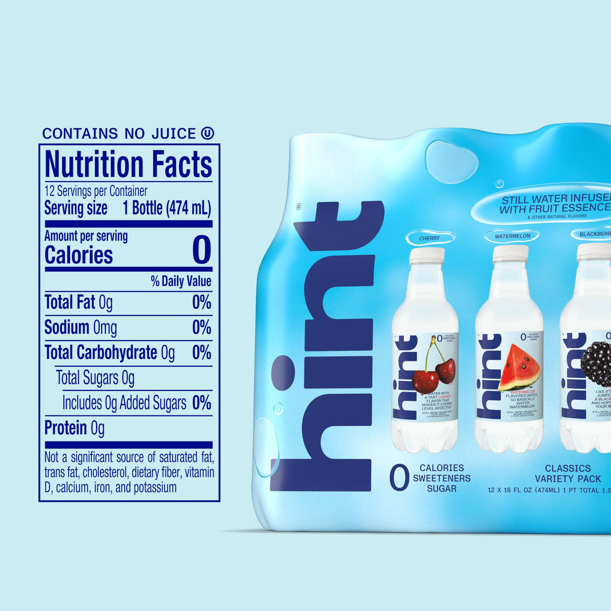 Hint Water 296B, 16 Fl Oz (Pack of 12) – view 4