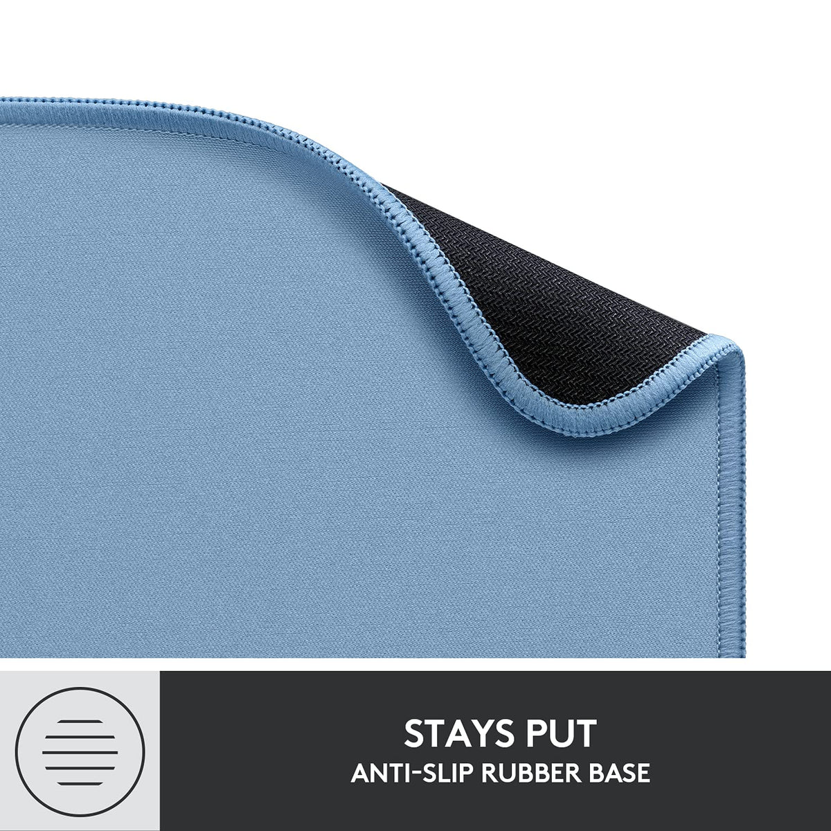 Logitech Mouse Pad 956-000038, 7.9L x 9.1W in – view 7