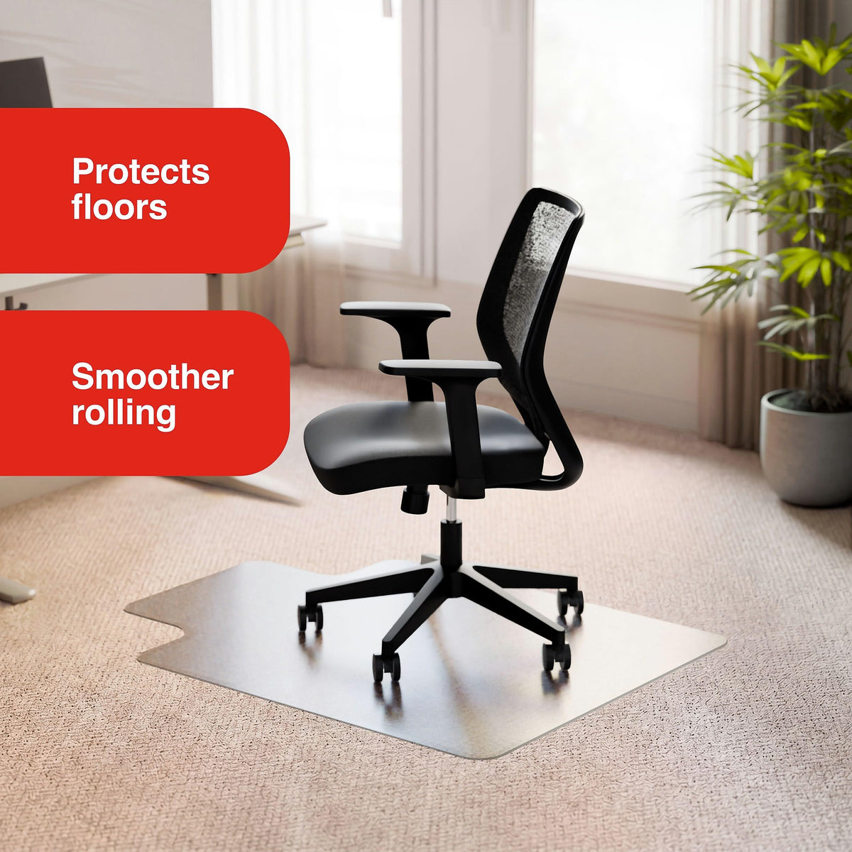 Staples Chair Mat 20229-CC, 36'' x 48'' – view 2
