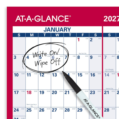 AT-A-GLANCE Calendar PM2628, 36"W x 24"H – view 5