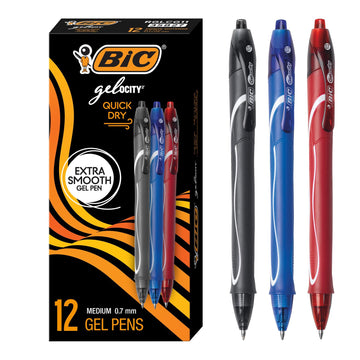 BIC Writing Instrument RGLCG11-AST, 12 Count