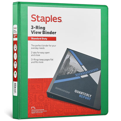 Staples Storage Binder ST58656-CC, 1-Inch