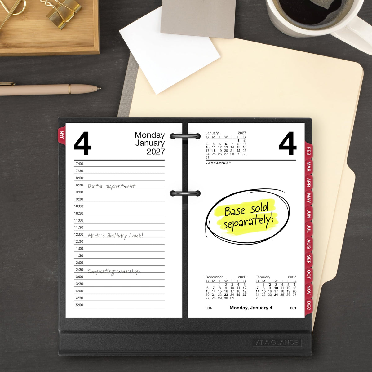 AT-A-GLANCE Calendar E717T50 – view 2