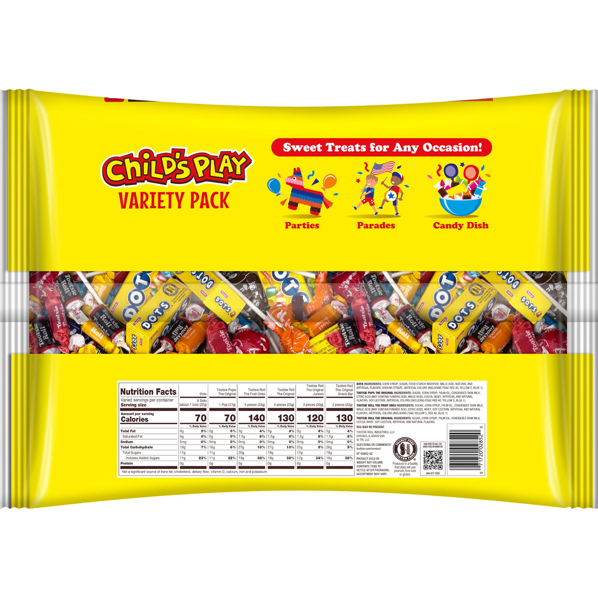 Tootsie Roll Sugar Candy BCG290598, 80 Ounce – view 5