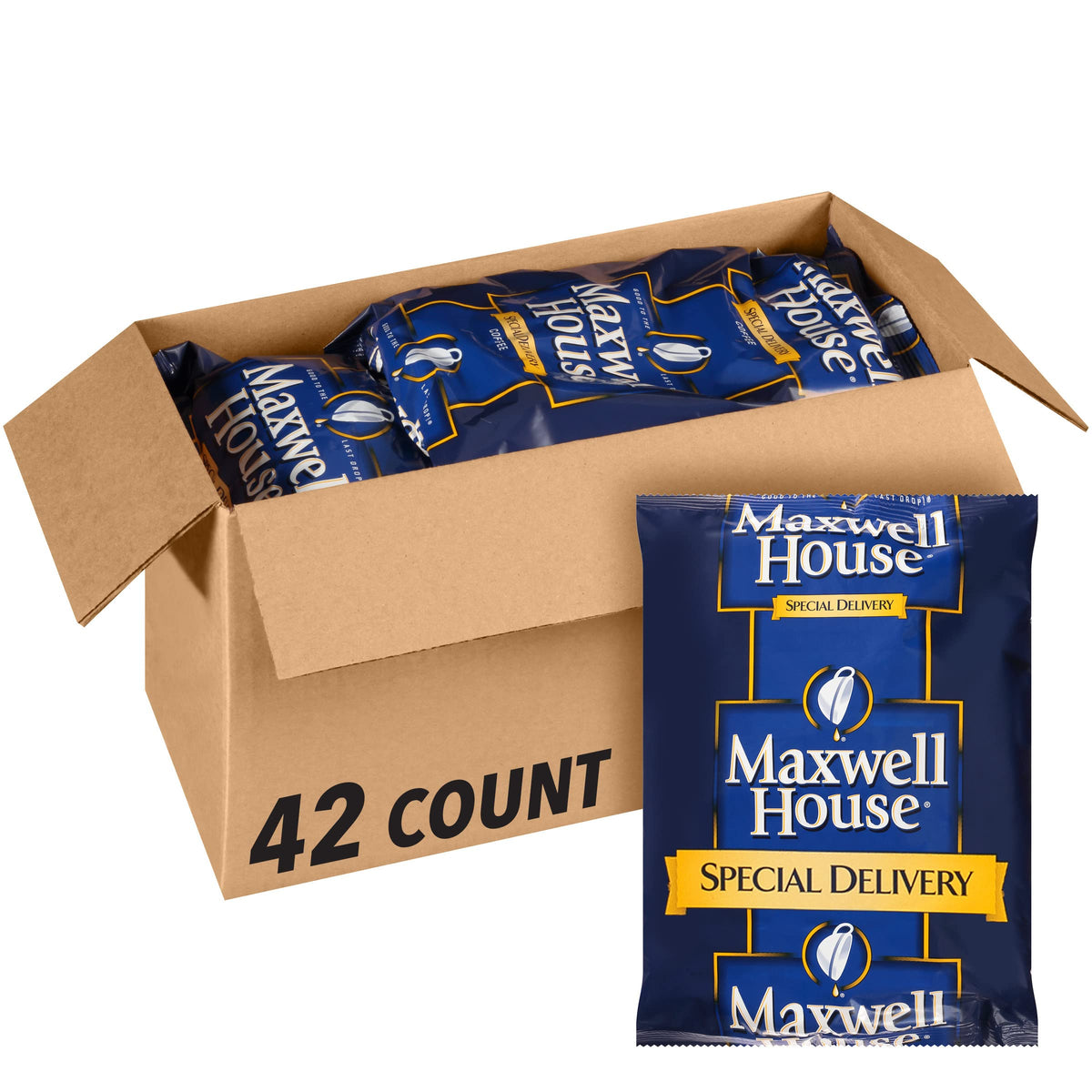 MAXWELL HOUSE Coffee 86240, 1.2 Ounce (Pack of 42)