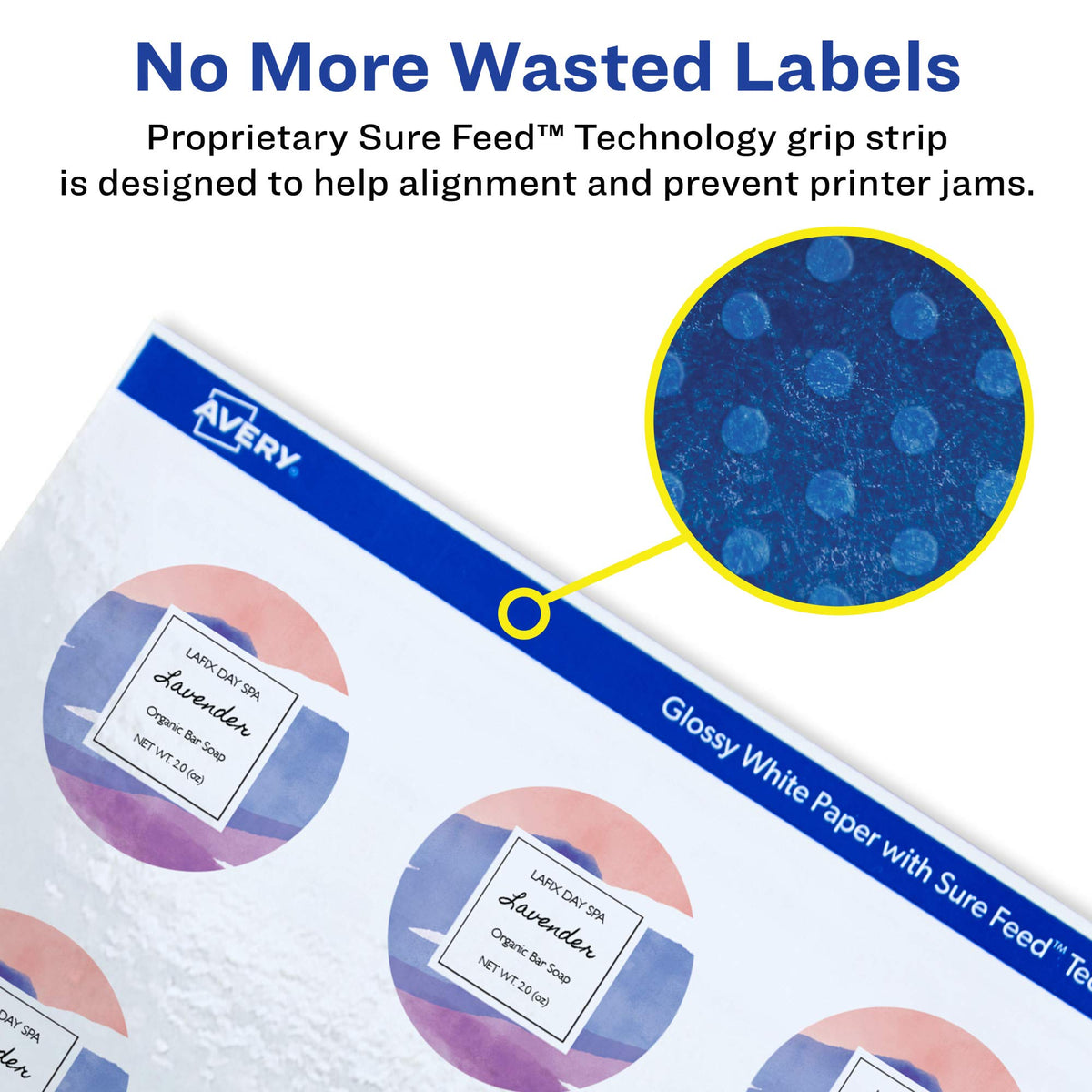Avery Label 94506-WGP10, 1-1/2" Diameter, 200 Count – view 4