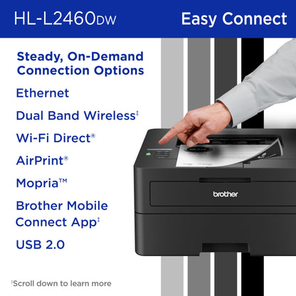 Brother Printer HLL2460DW, Standard – view 6