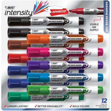 BIC Marking Pen GELITP121, 12 Count