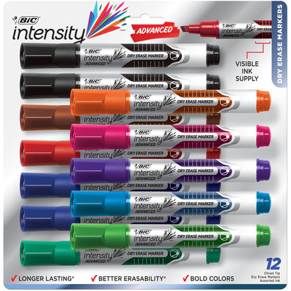 BIC Marking Pen GELITP121, 12 Count