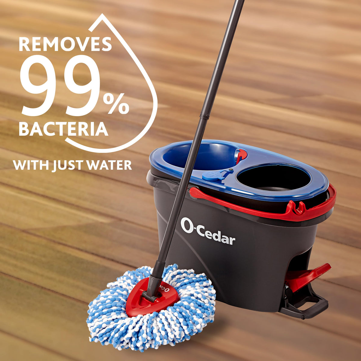 O-Cedar Mop Bucket Set 169453, RinseClean – view 6
