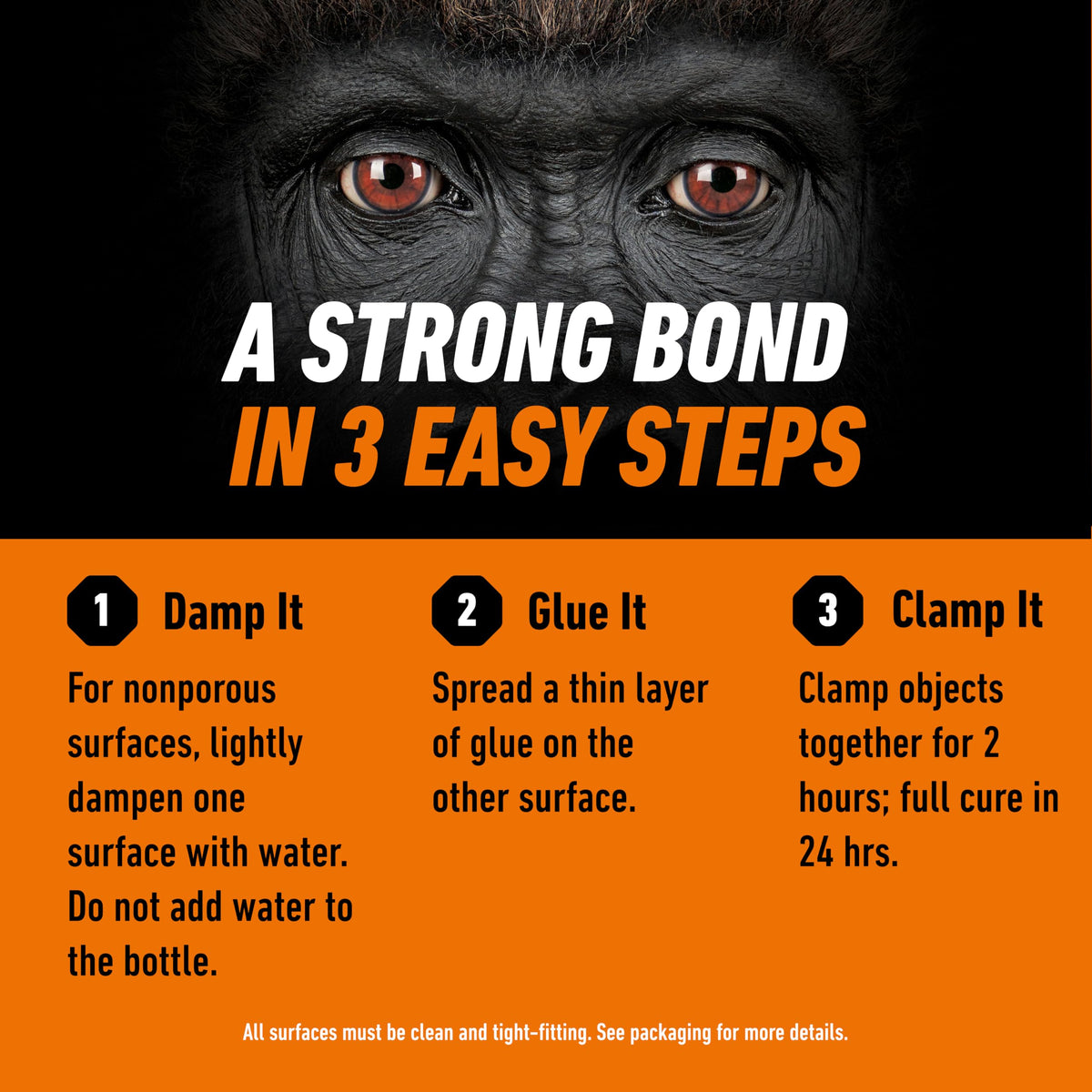 GORILLA Bonding Adhesives 5000830, 8oz – view 5