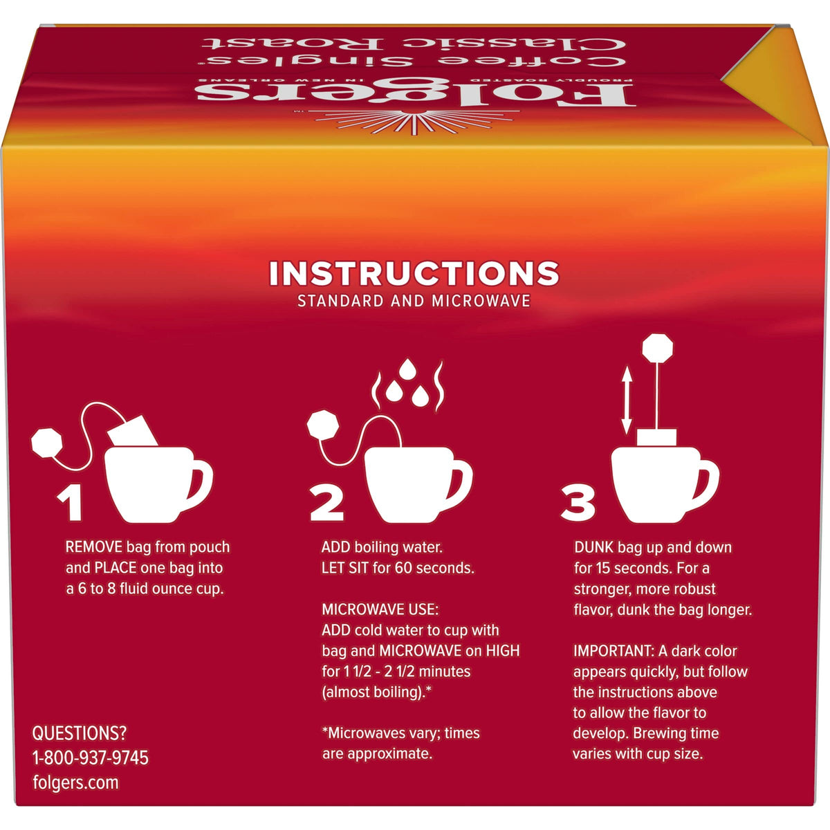 Folgers Coffee 1949793, 19 Count – view 3
