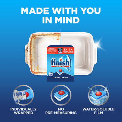 Finish Dishwasher Detergent Finish1231, 94 Count – view 6