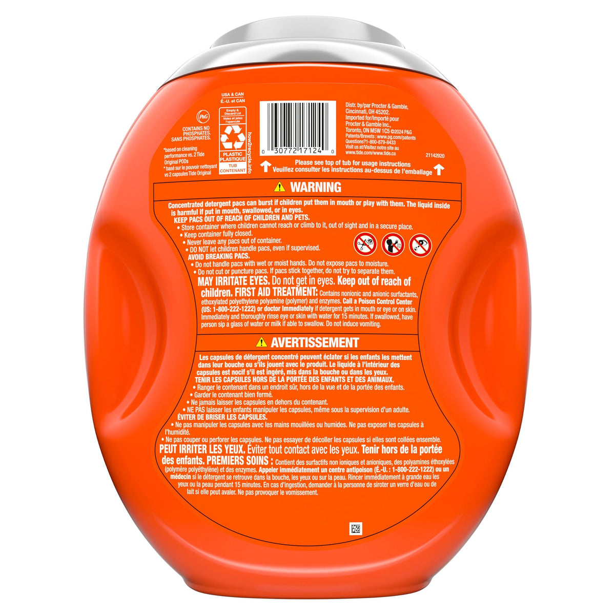 Tide Laundry Detergent P_11013, 45 Count – view 13