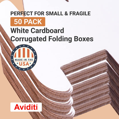 BOX USA Shipping Box M444, 4x4x4, 50 Count – view 3