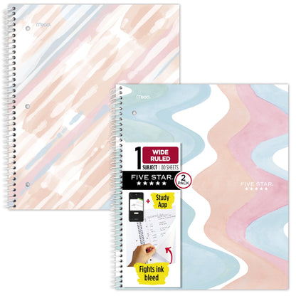 Five Star Blank Book 930060FA-RSP, Pack of 2