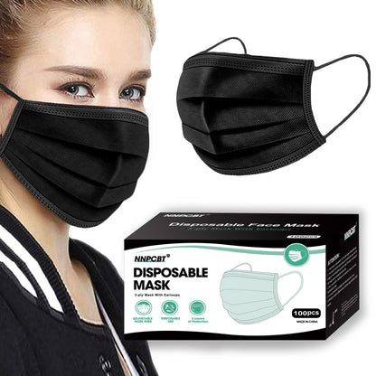 NNPCBT Safety Mask, 1 Count (Pack of 100)