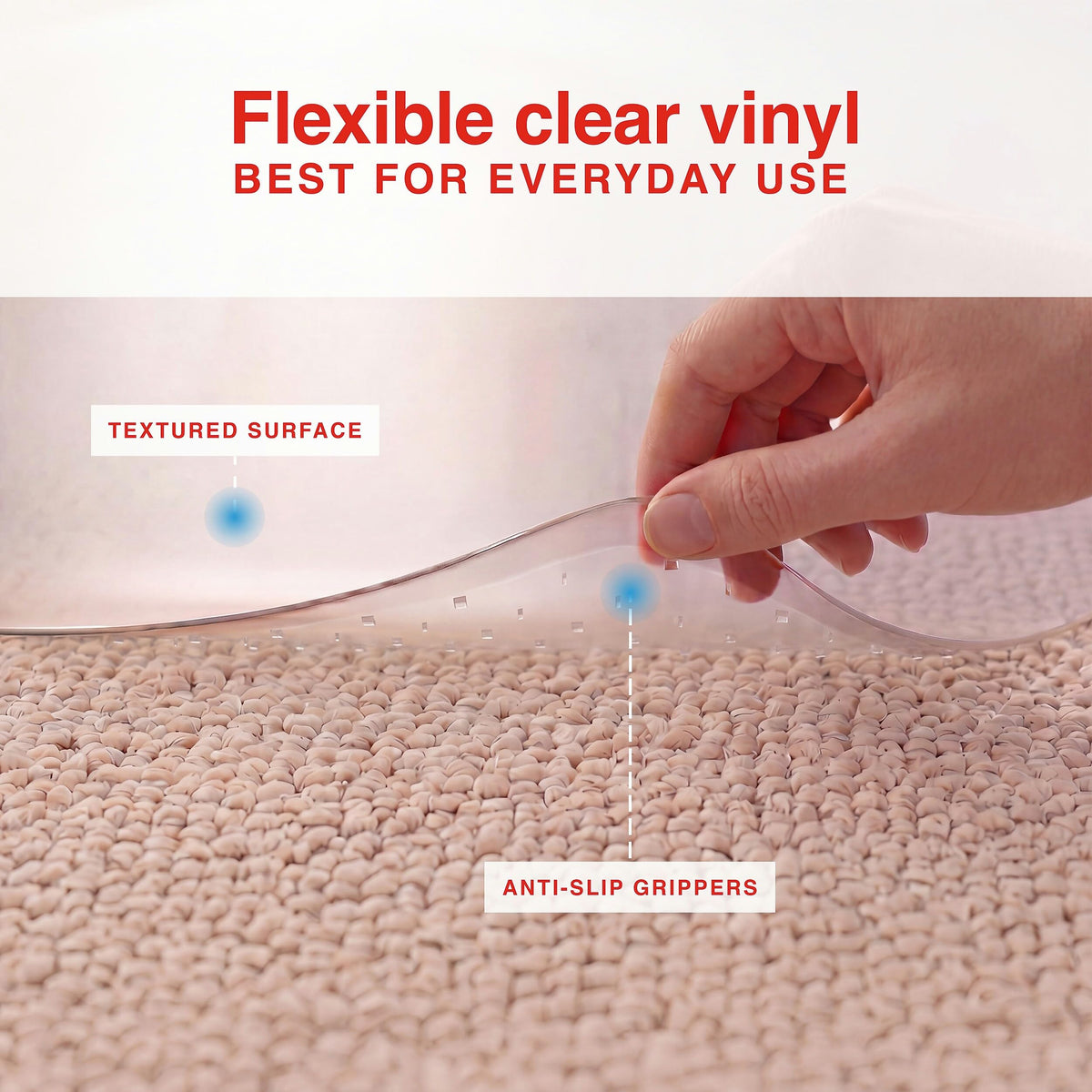Staples Chair Mat ST20238, 36'' x 48'' – view 4