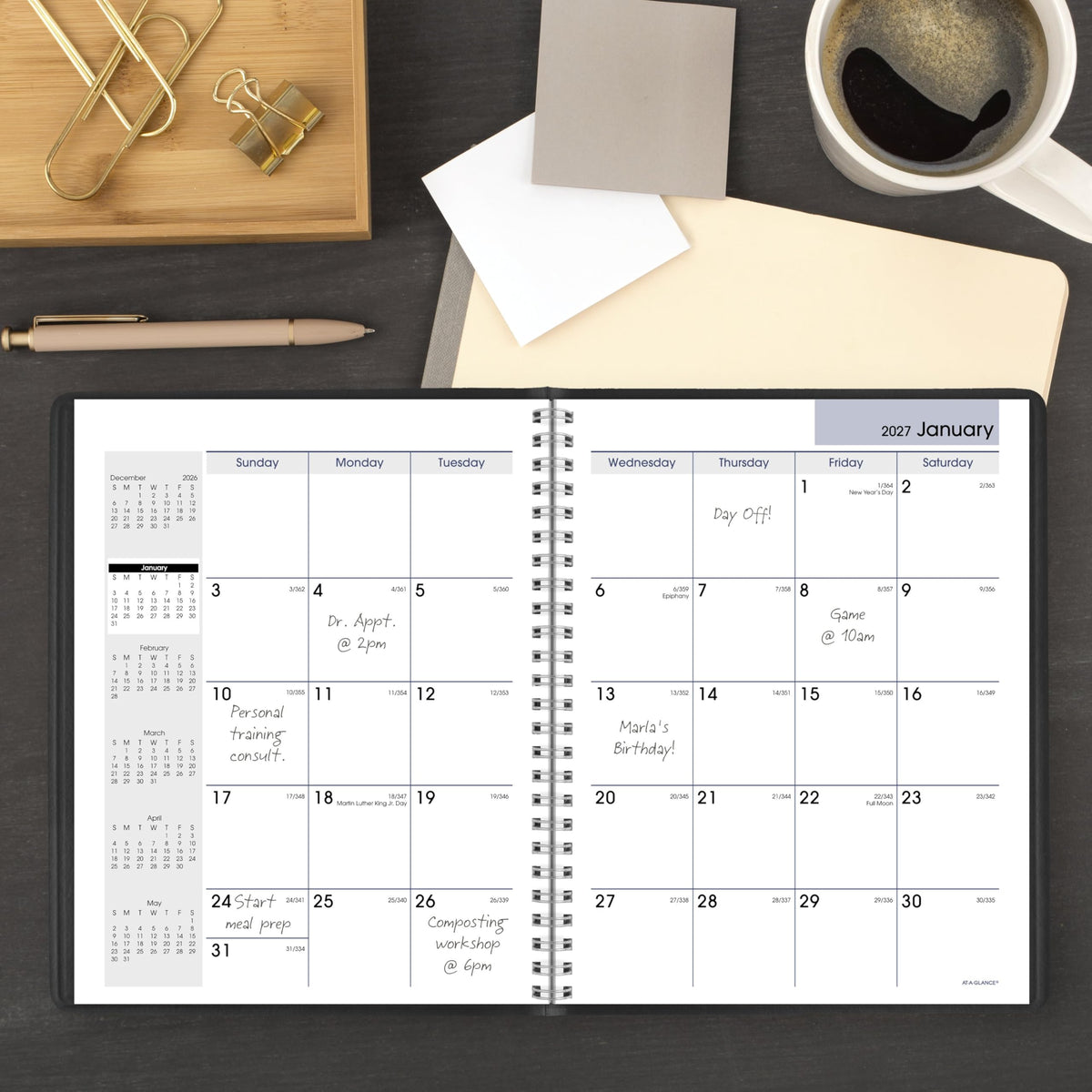 AT-A-GLANCE Planner G40000, 7" x 8.75" – view 2