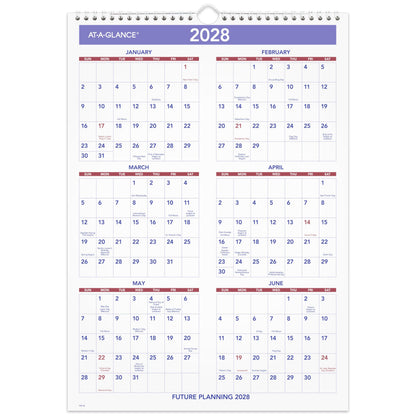 AT-A-GLANCE Calendar PM228, 12"W x 17"H – view 5