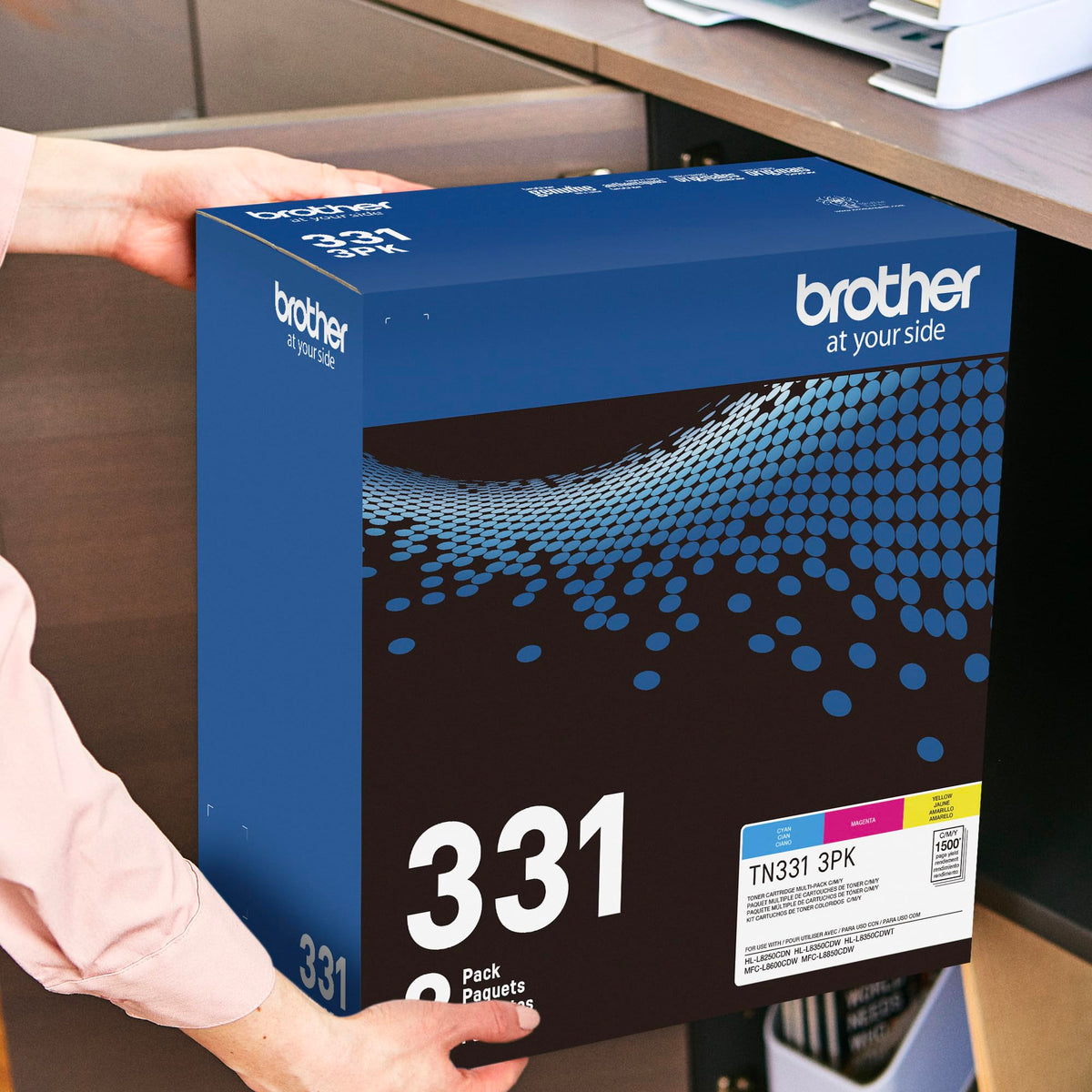 Brother Laser Printer Toner TN3313PK, 3 Pack – view 4