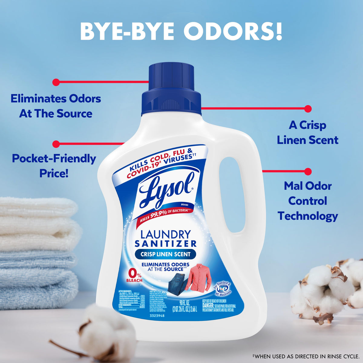 Lysol Textile Deodorizer 1920095872, 90 Fl Oz – view 9