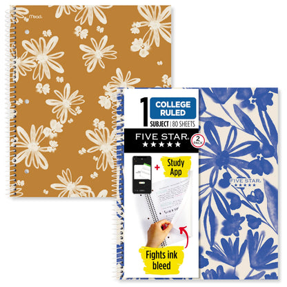 Five Star Blank Book 820331F-ECM, 2 Pack