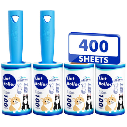 Albatross Health New England Lint Remover, 400 Sheets Standard