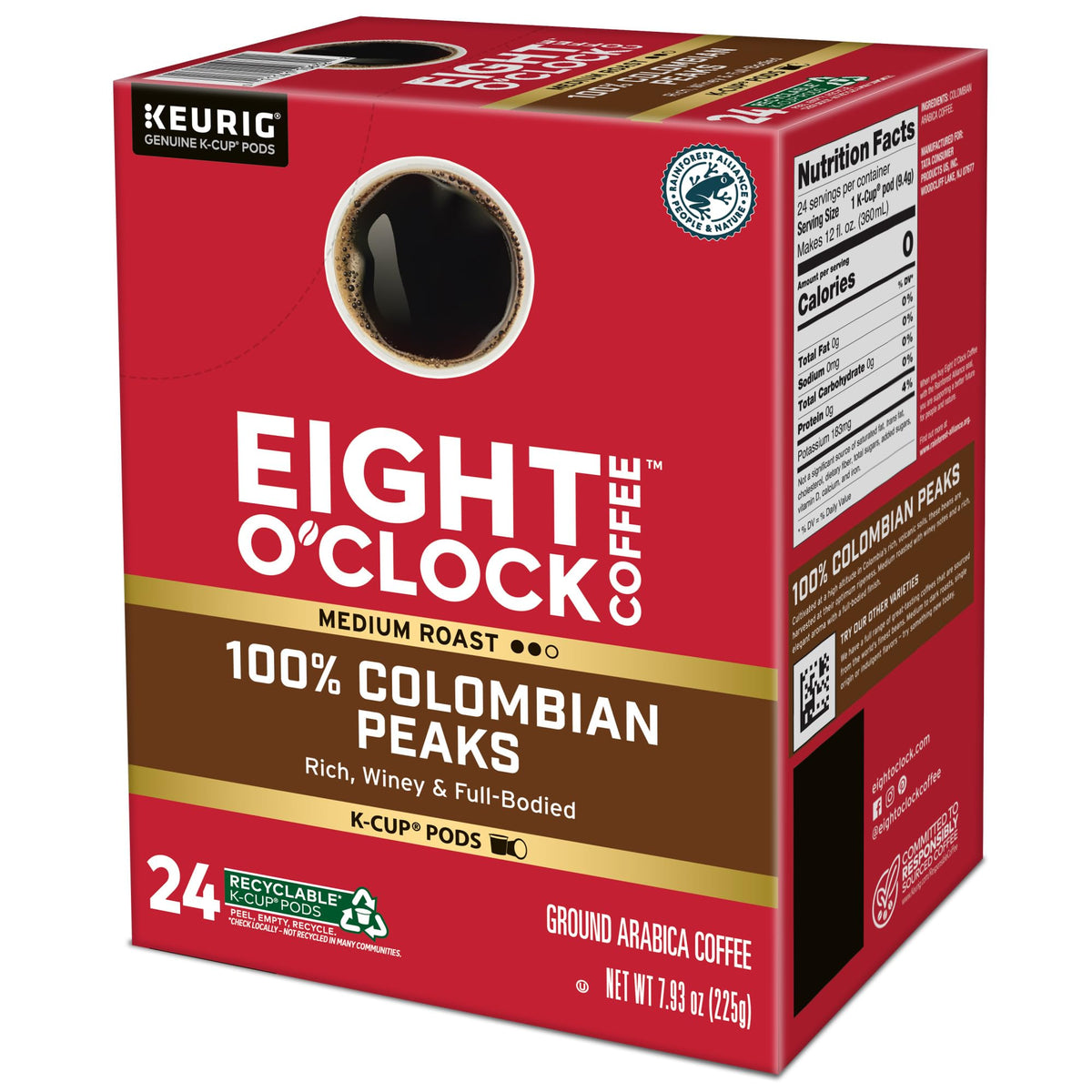 Eight O'Clock Coffee 6812, 24 Count (Pack of 4), 96 Count – view 12
