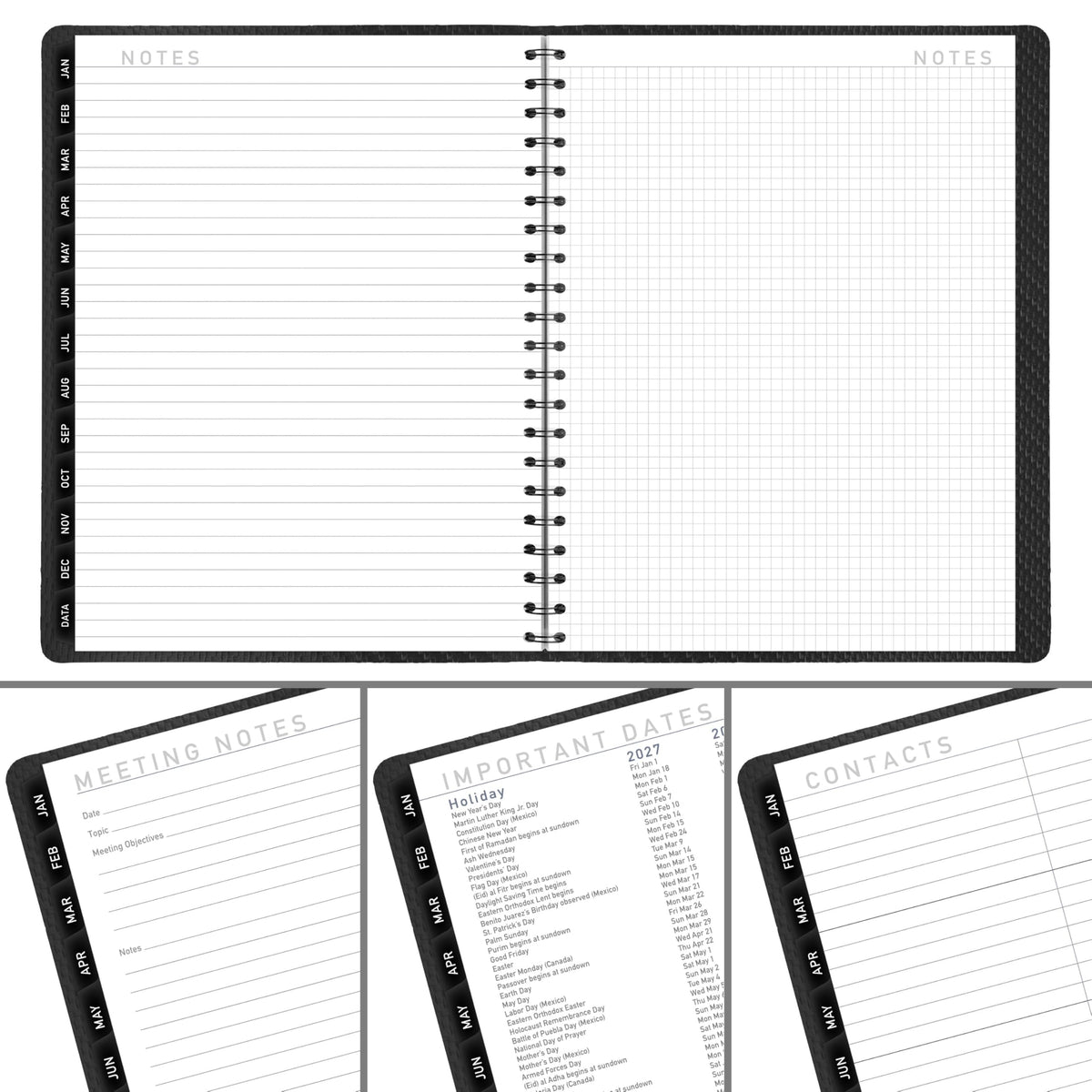 AT-A-GLANCE Planner 70950X45, 8.25" x 11" – view 8