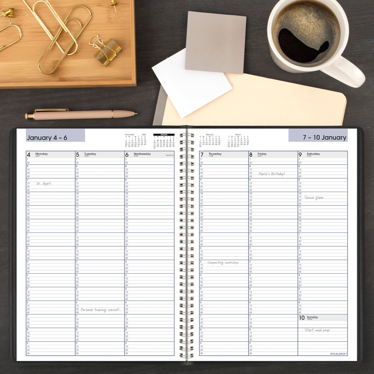 AT-A-GLANCE Planner G52000, 8" x 11" – view 2