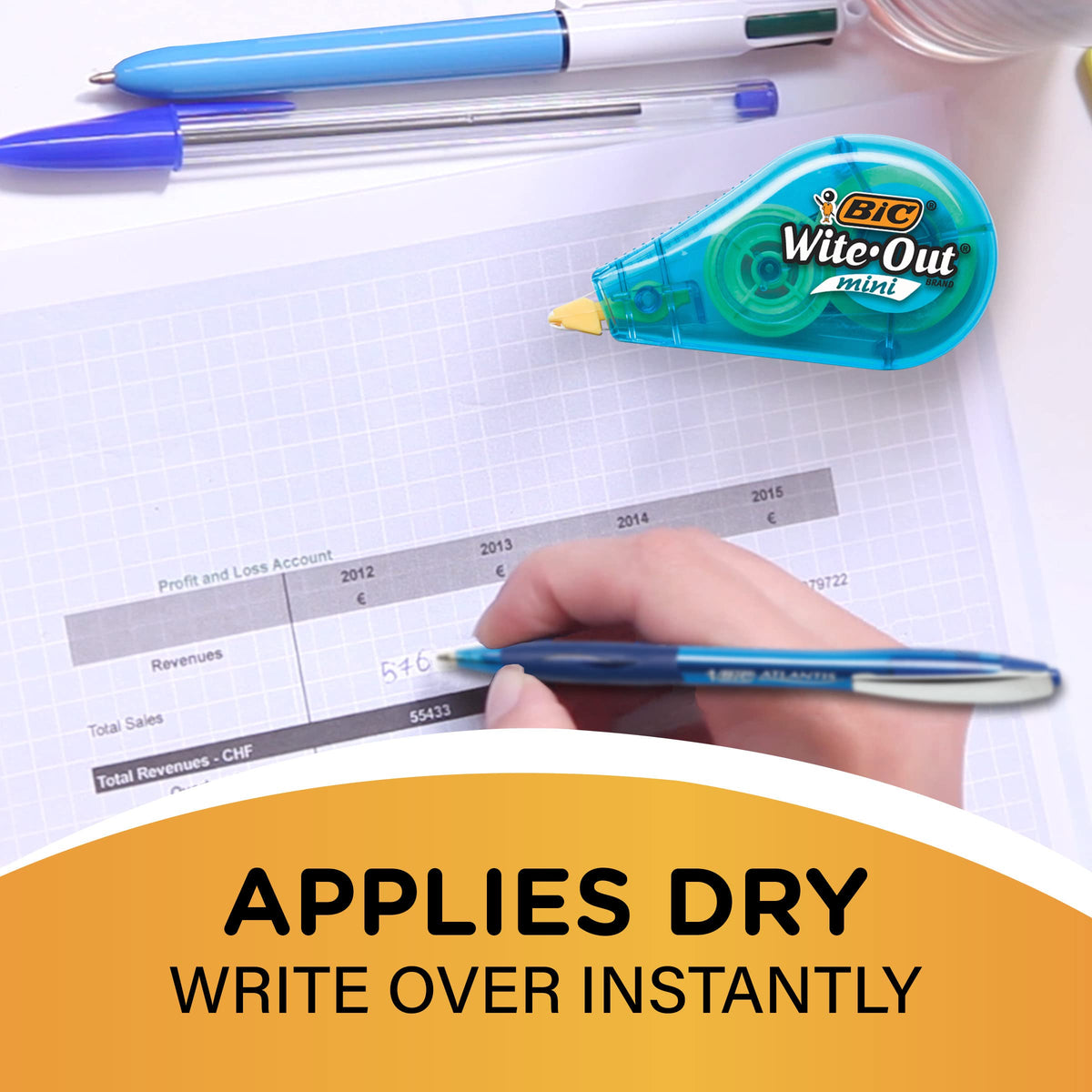 BIC Writing Instrument WOTM11-WHI, 12 Count – view 6