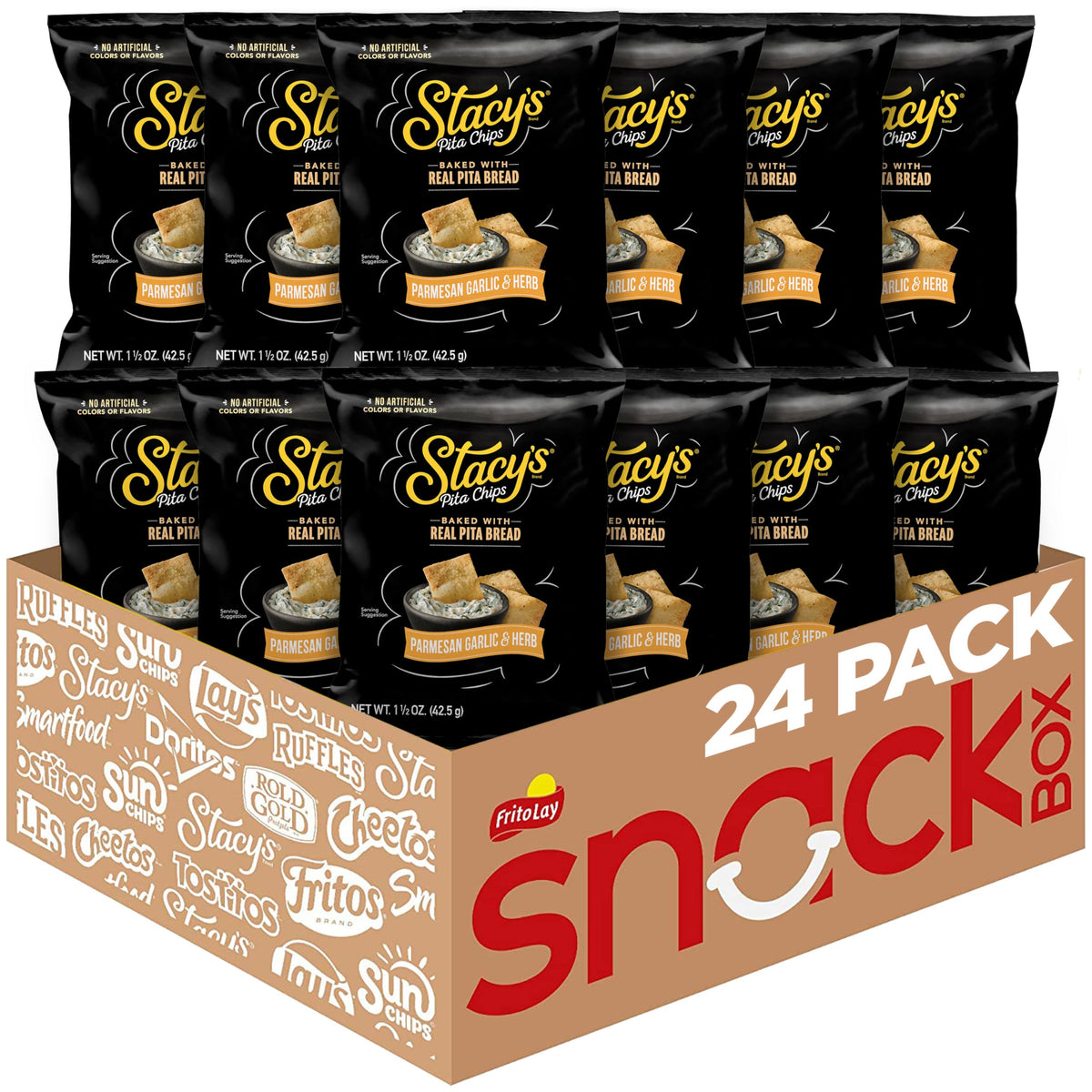 Stacy's Snack Chip And Crisp 49651, 1.5 Ounce (Pack of 24)